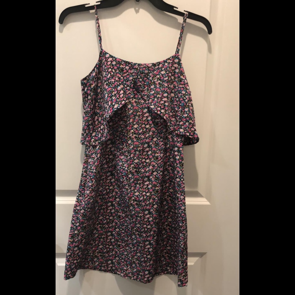 Bloomingdales Aqua Floral Dress
